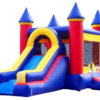Blue & Red Inflatable Jump Combo