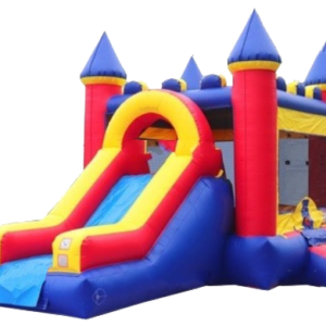 Yellow & Red Inflatable Jump Combo