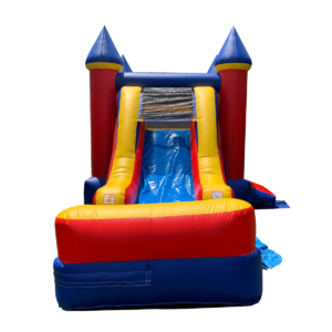 Yellow & Red Inflatable Jump Combo 2
